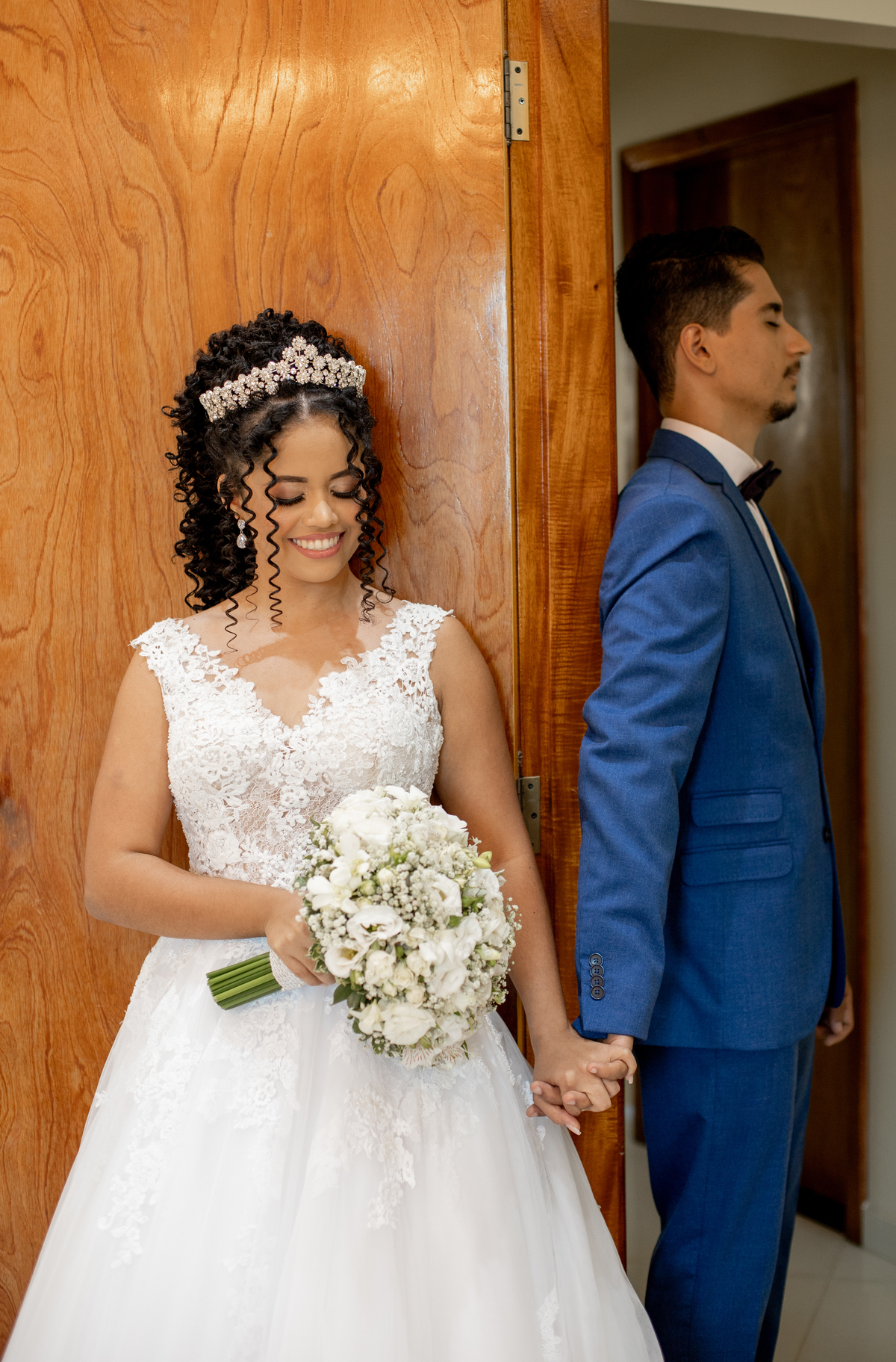 casal foto criativa em casamento 2022