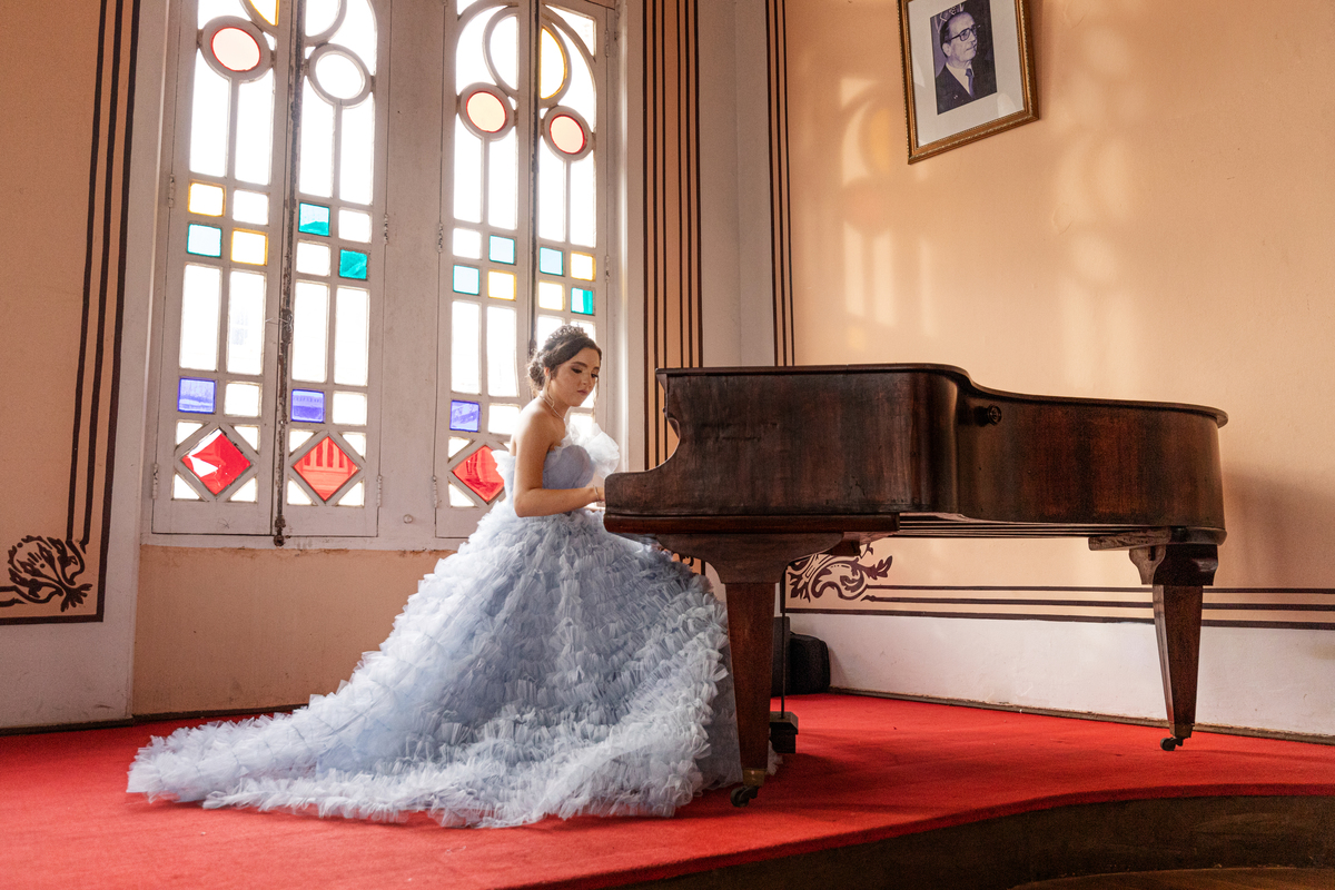 ensaio de debutante em piano 
