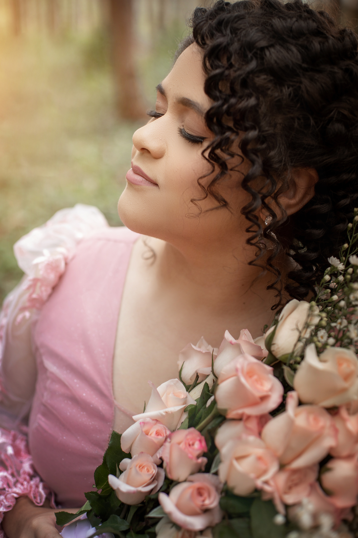 retrato de plus size