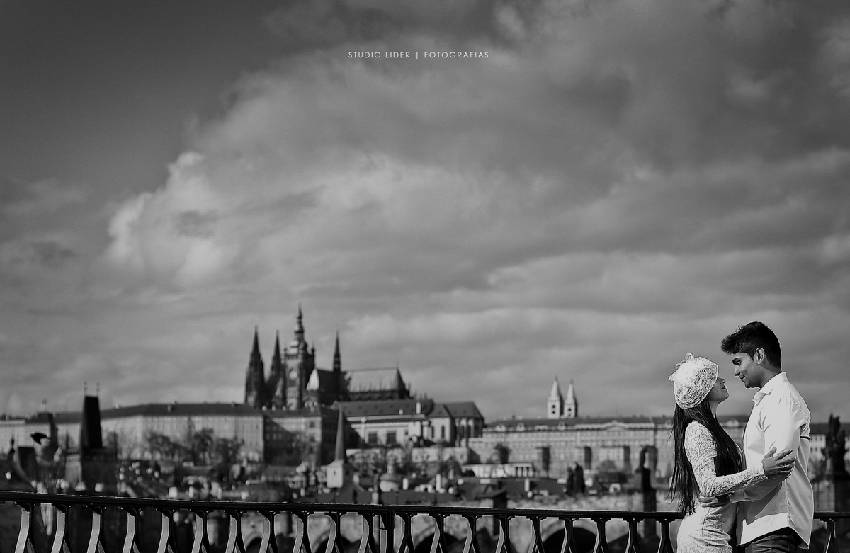 ensaio em Praga Europa