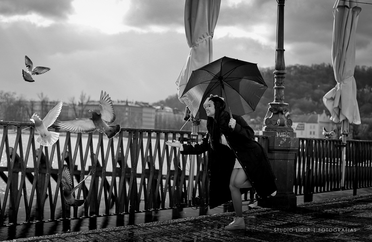 ensaio em Praga Europa