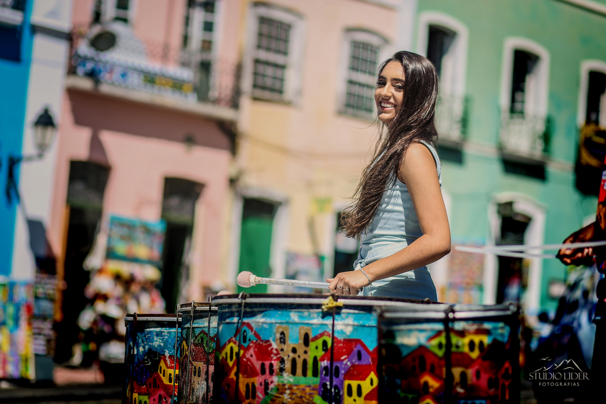 ensaio no pelourinho de debutante 15 anos 