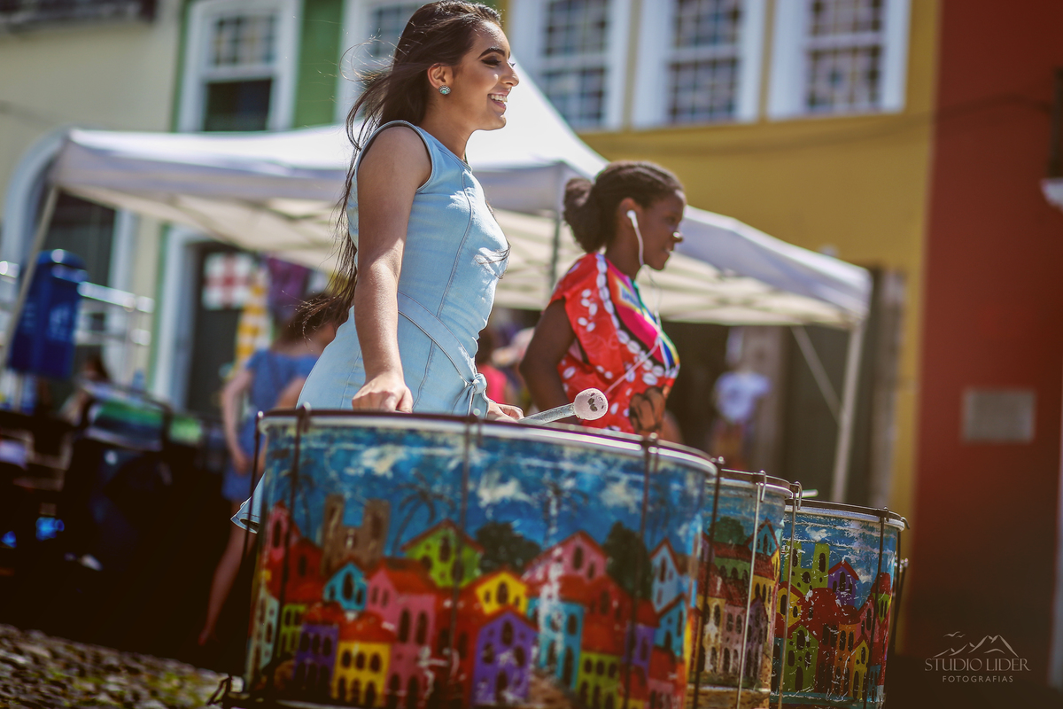 fotos no Pelourinho ensaio de 15 anos 