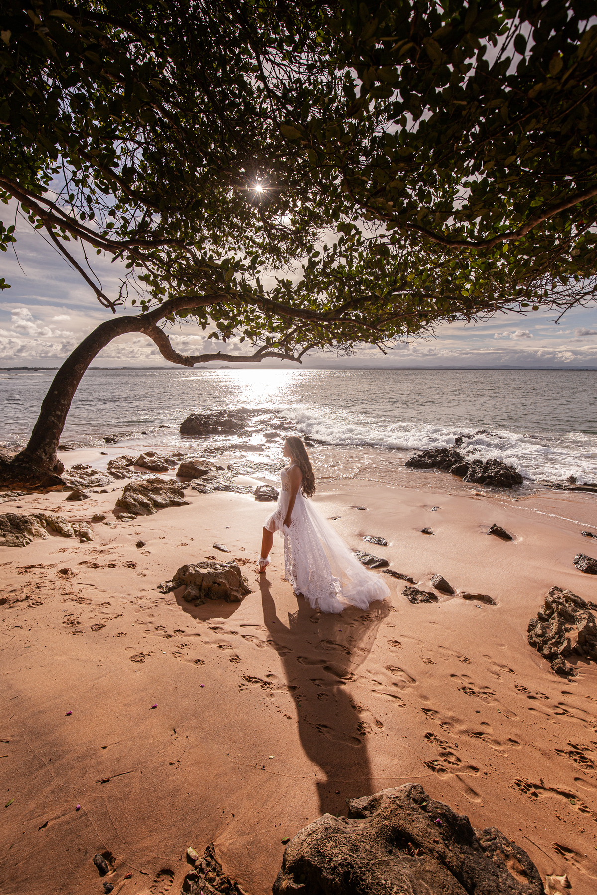 Ensaio debutante de branco em Barra grande 