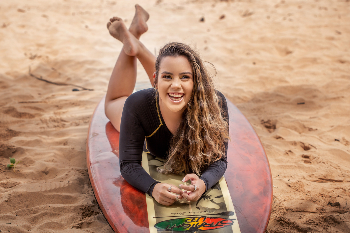 Ensaio 15 anos com prancha e barco em alto mar Jequié e ensaio diferente 