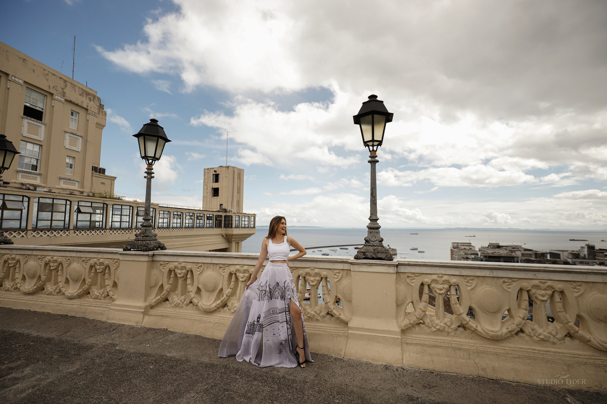 ensaio na elevador Lacerda Salvador 