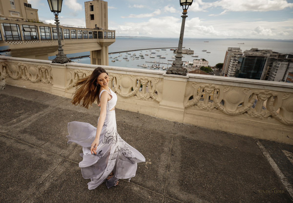 ensaio na elevador Lacerda Salvador 