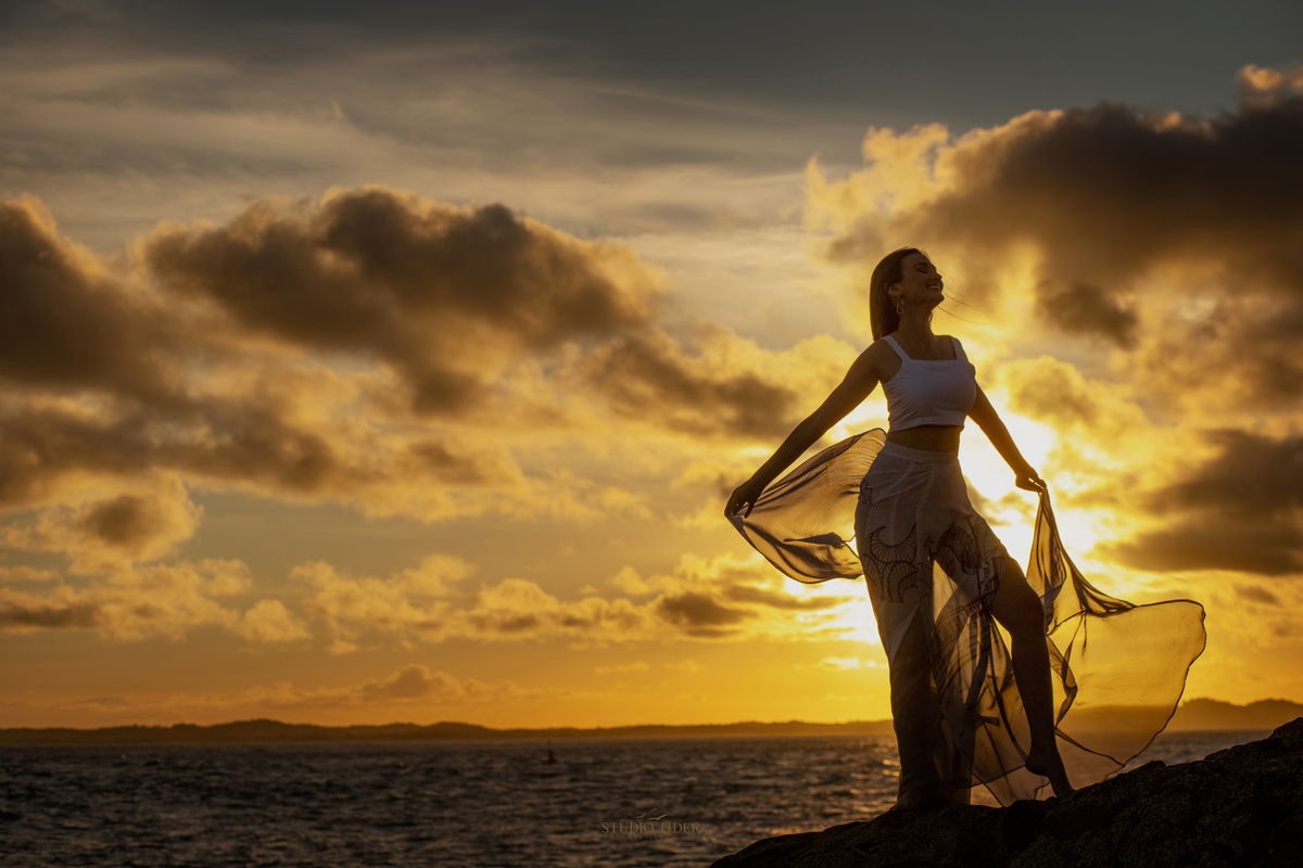 ensaio em Farol da Barra em Salvador 