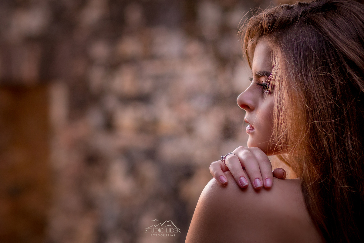 ensaio de debutante de rosa em Salvador 