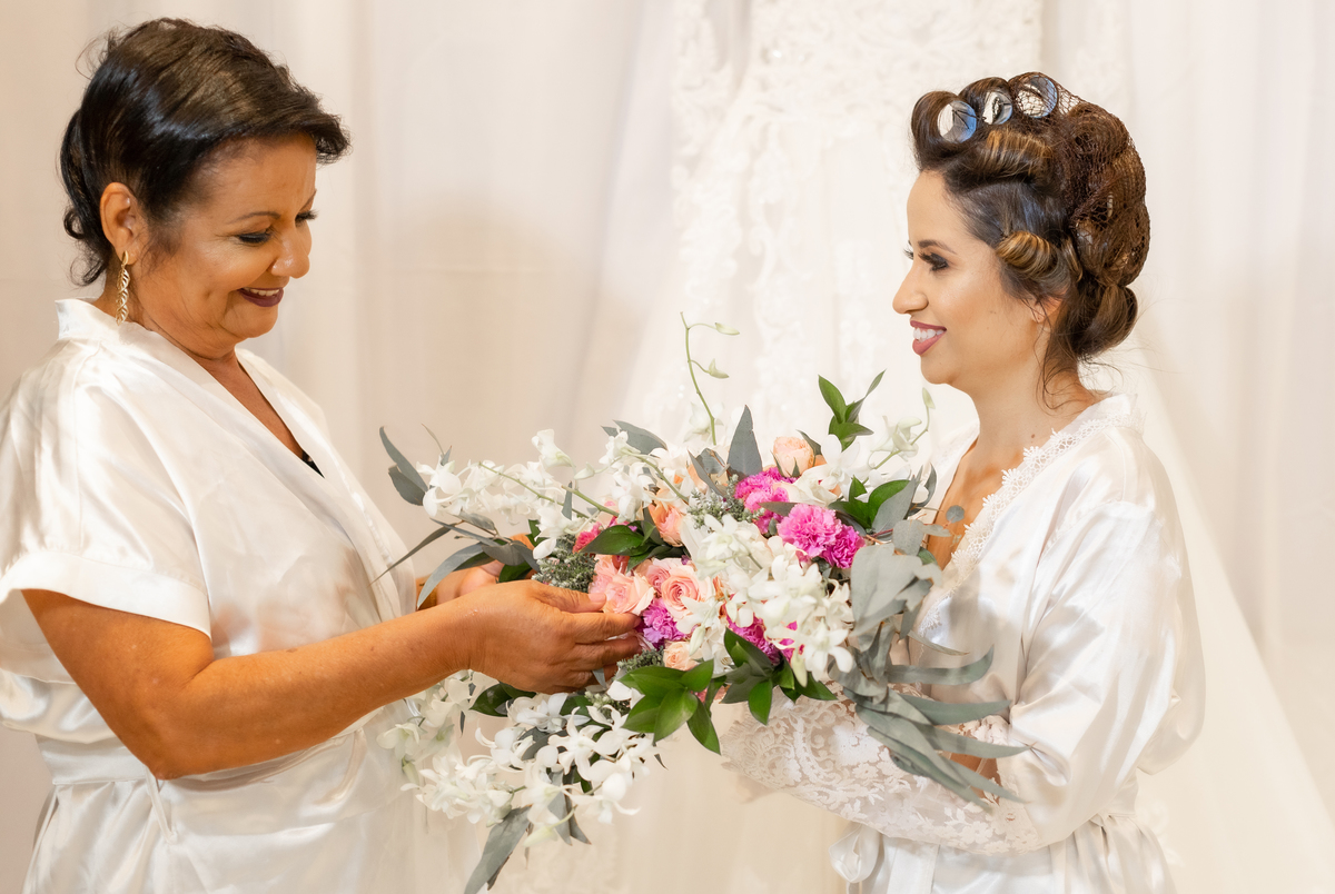momento com mãe com noiva na Bahia em Jaguaquara super emoção 