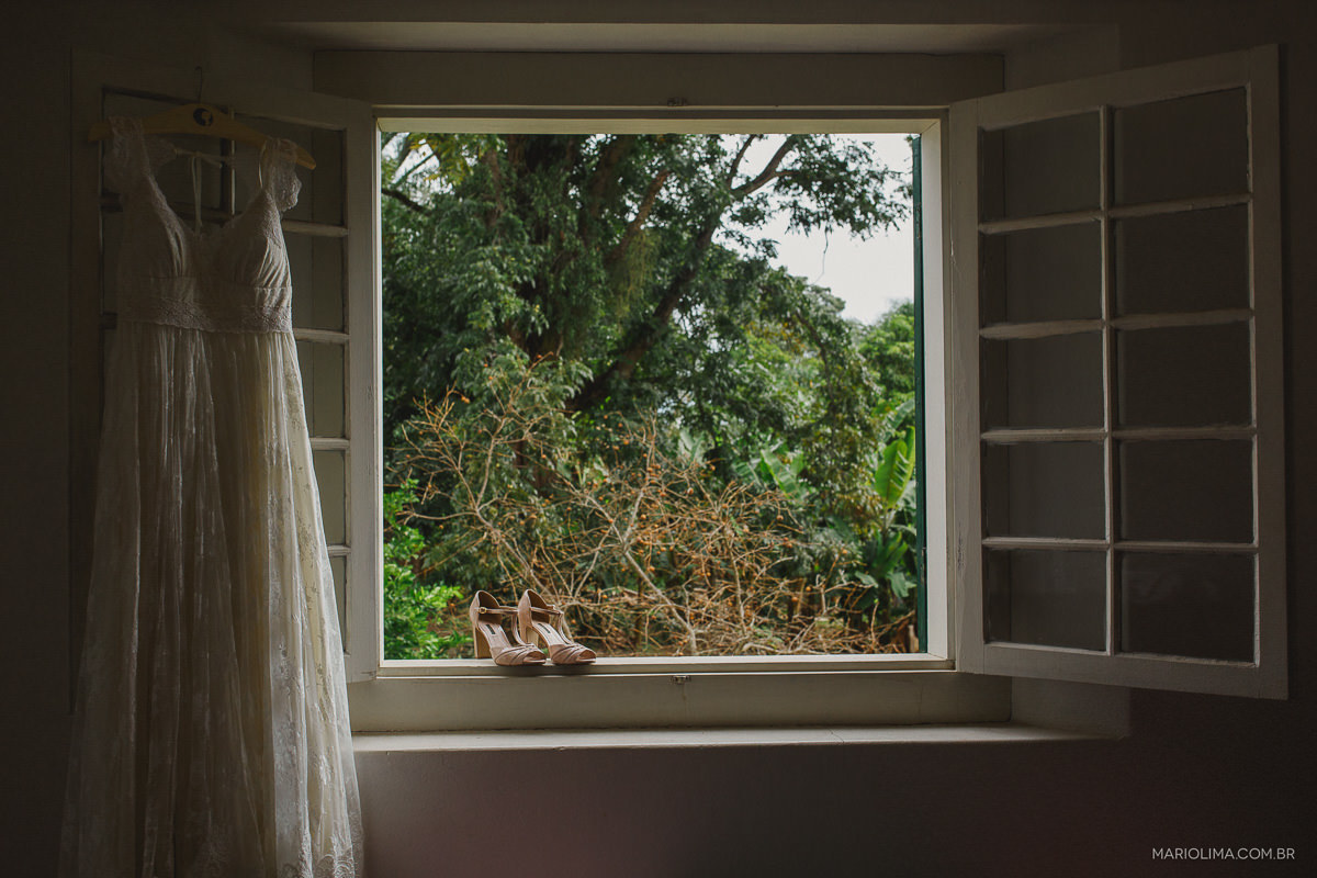 Fotografia da janela na Fazenda Vassoural