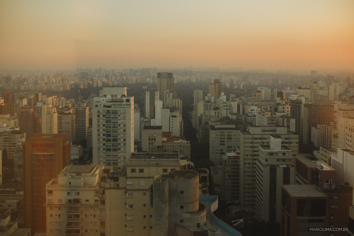 Fotografia da vista do Hotel Renaissance em São Paulo
