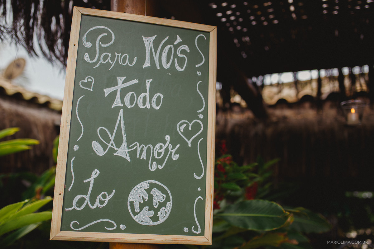 Item de decoração de casamento feita por Feijó Design