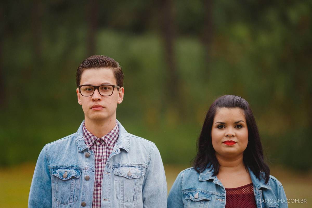 Retrato de casal em Arujá