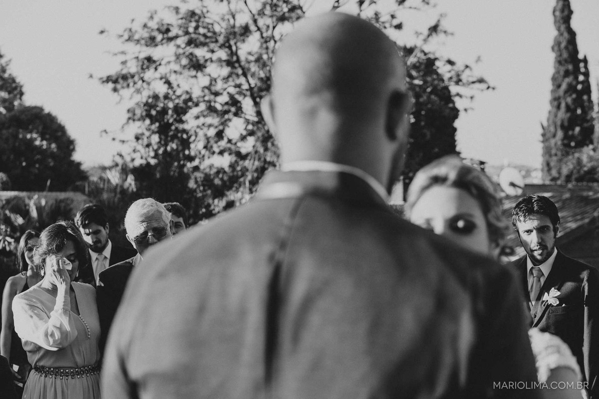 Noivos trocando votos em cerimônia de casamento no Hotel Solar das Primaveras - Cabreúva