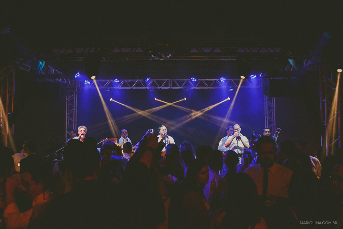 Banda Flor de Abóbora tocando em Gran Hotel Morada do Sol