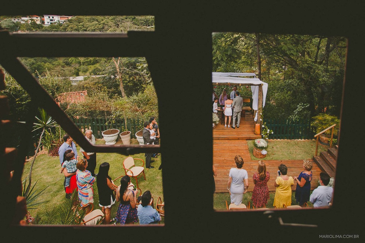 Cerimônia de casamento na Quinta da Cana