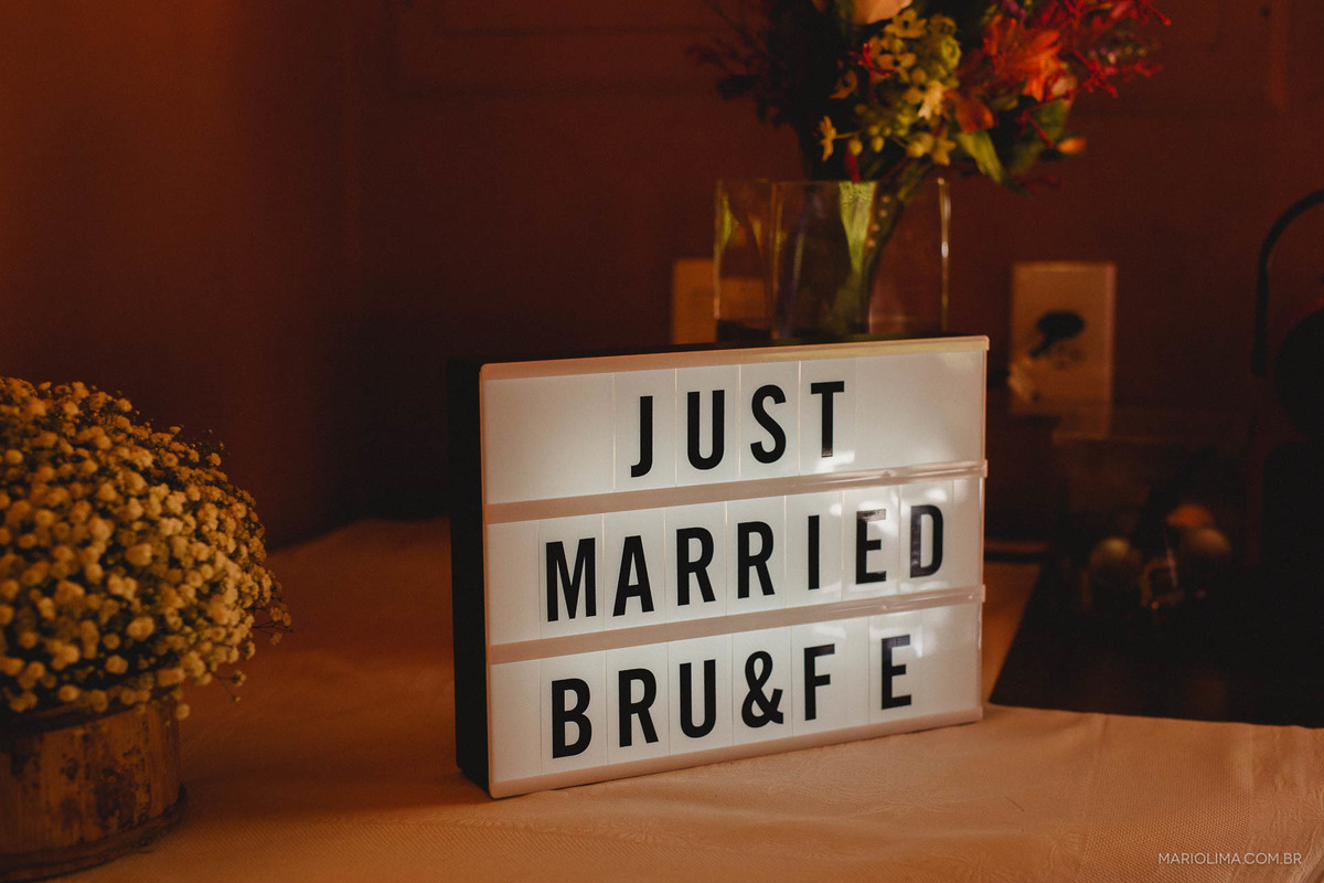 Fotografia de decoração de casamento