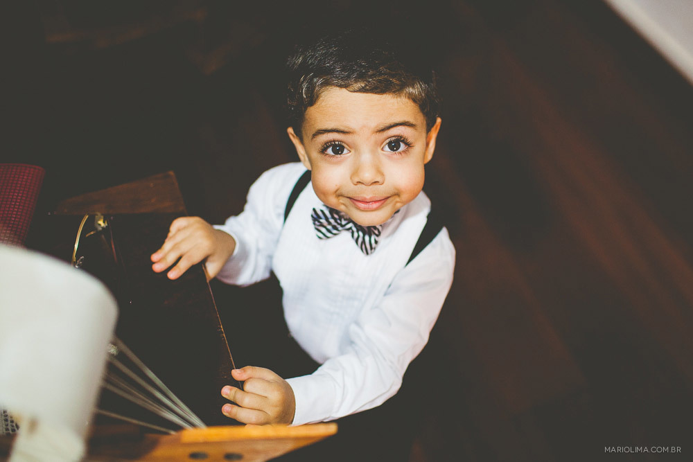 Retrato de pajem no making of