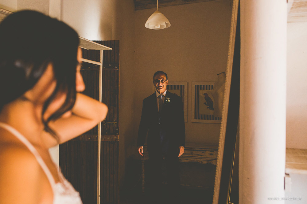 First look dos noivos