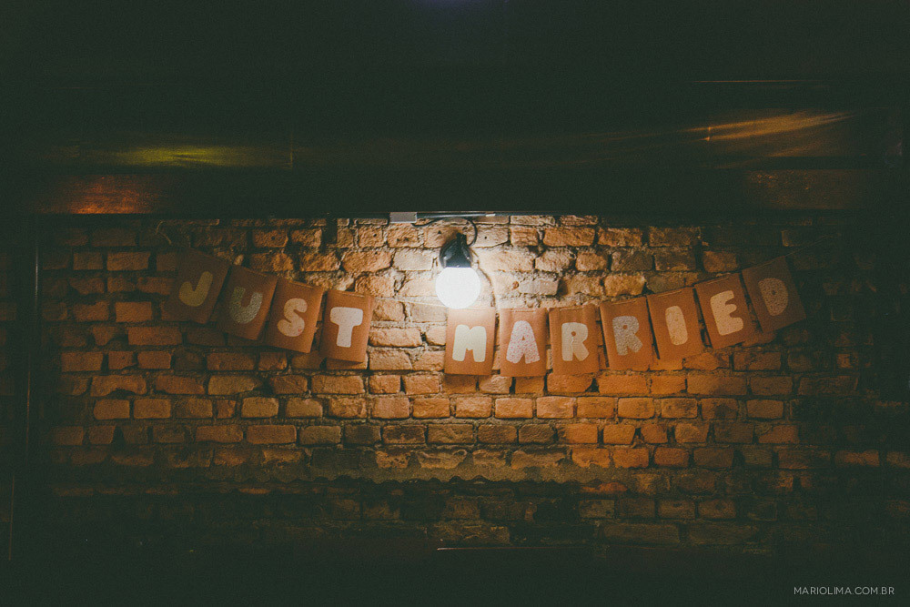 Decoração de casamento no Espaço Quintal
