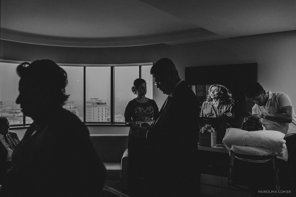 Making of da família da noiva