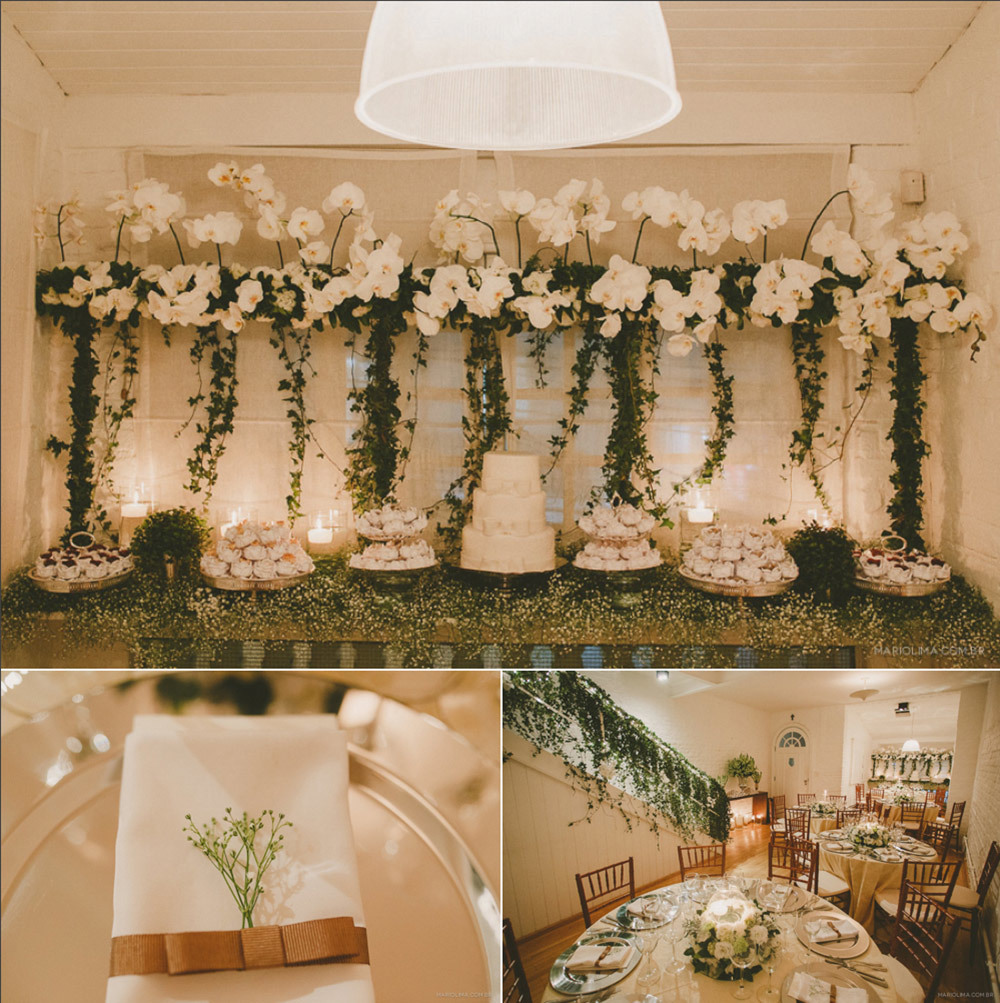 Decoração de casamento feita por Madame Fiori no Studio Carlota
