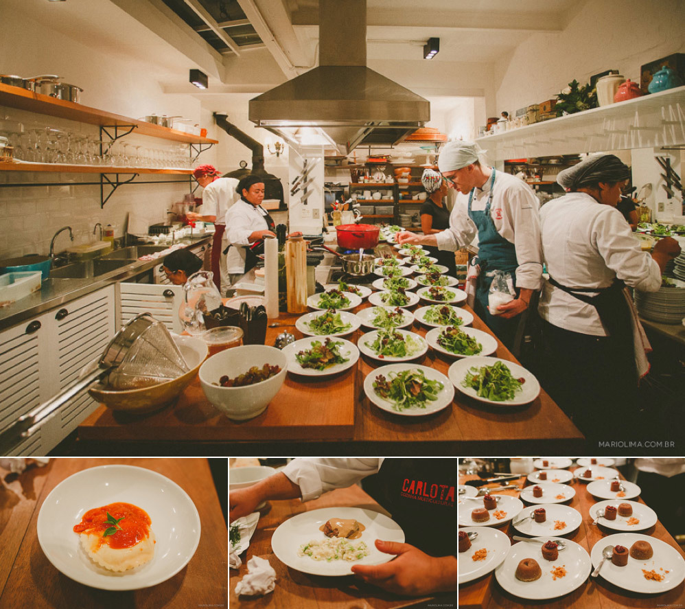 Fotografia da cozinha do Studio Carlota