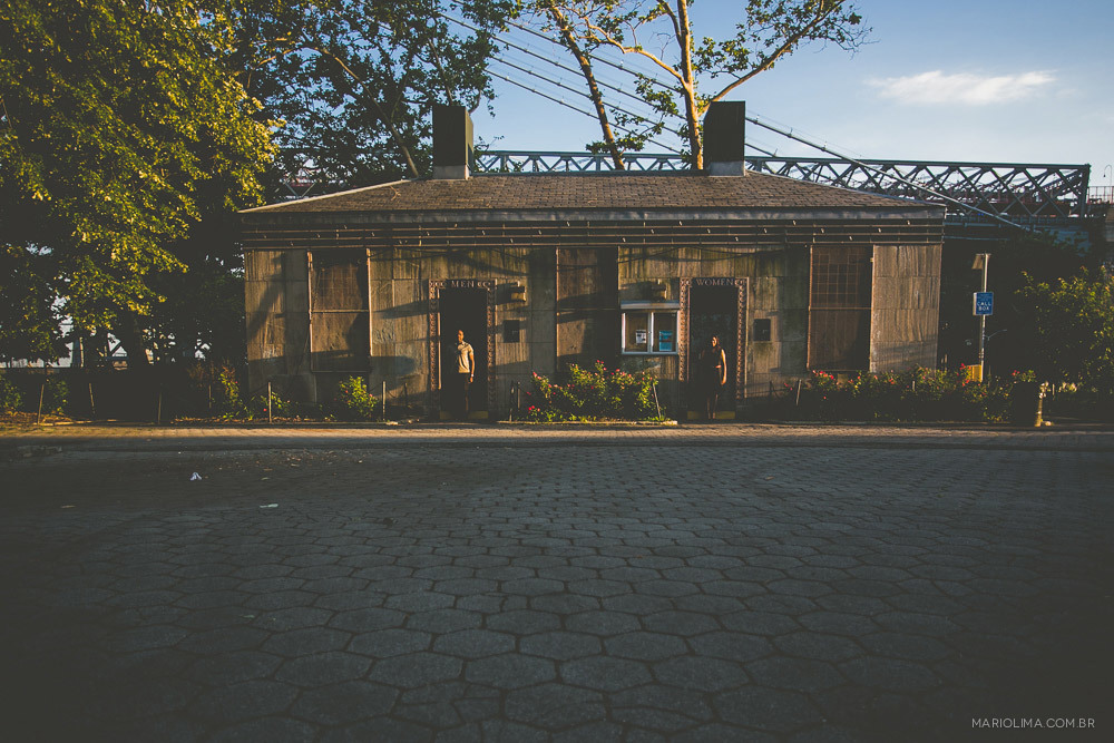 Retrato de casal em New York