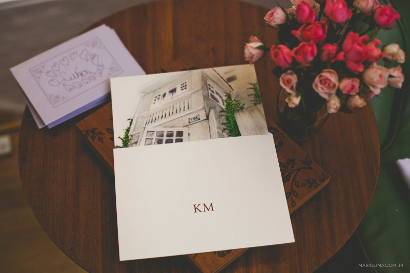 Retrato de bouquet e decoração de casamento feito por D. Filipa e Coisas de Doris