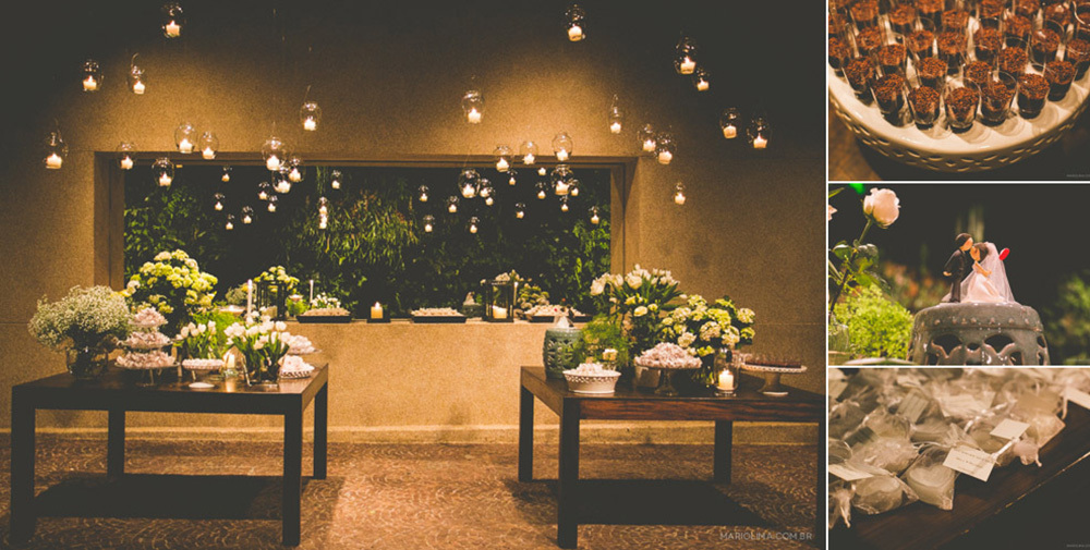 Decoração de casamento da Estação São Paulo