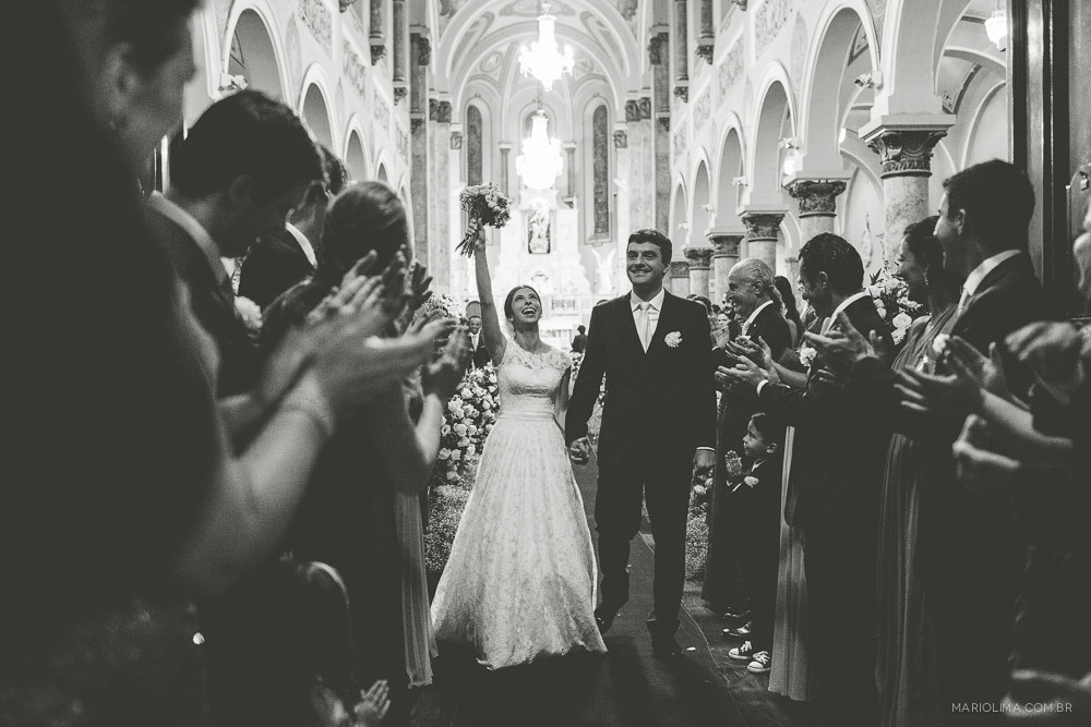 Saída dos noivos da Igreja Santa Teresinha – Higienópolis