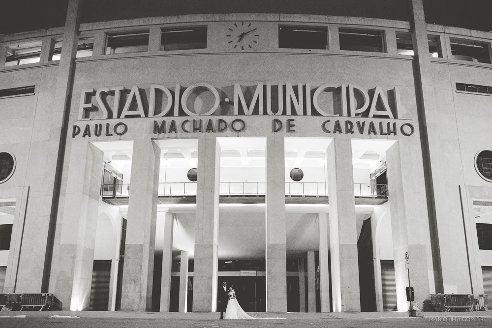 Fotografia do Estádio Municipal Paulo Machado de Carvalho