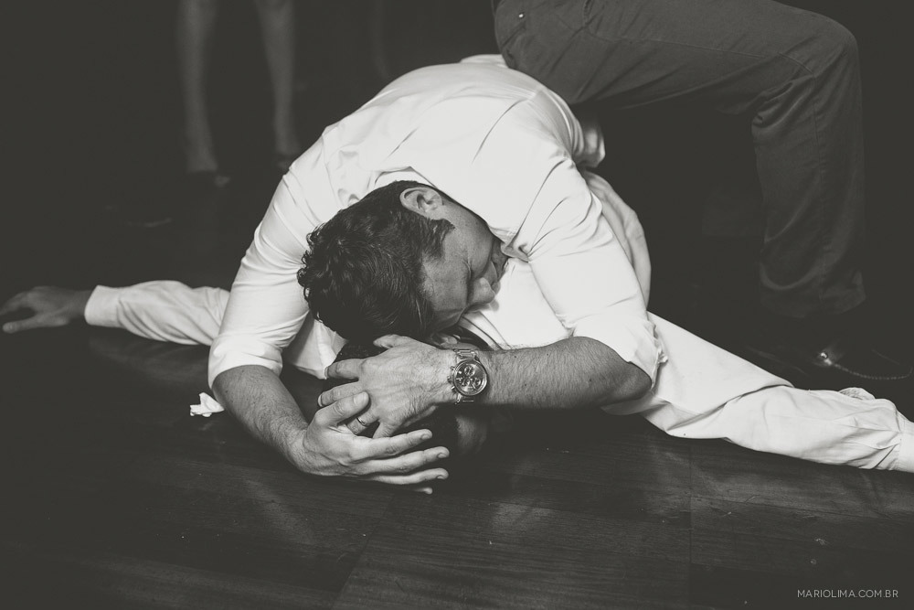 Montinho em festa de casamento na Estação São Paulo