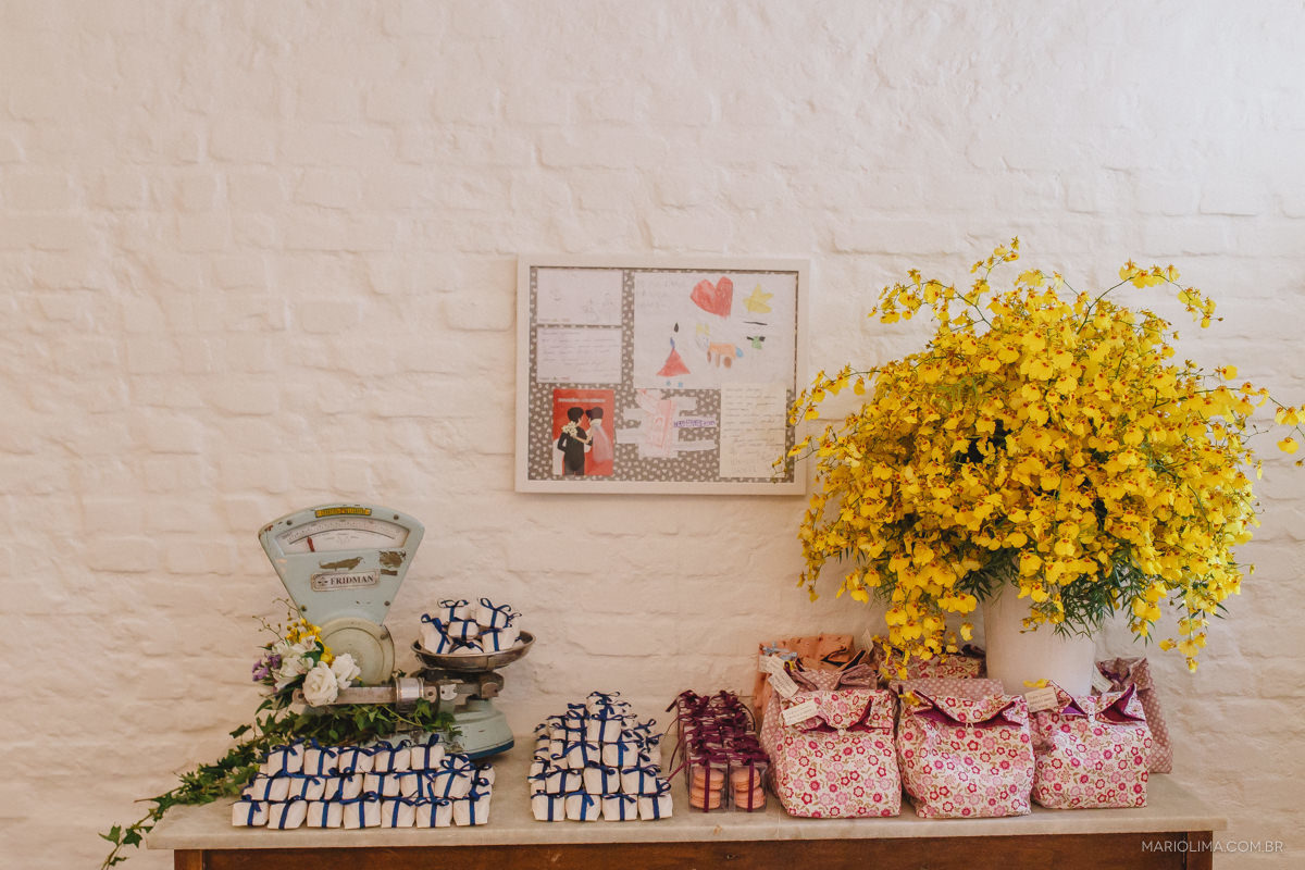 decoração do RRomero, bem casados da Conceição  Bem-Casados no mini wedding no studio carlota