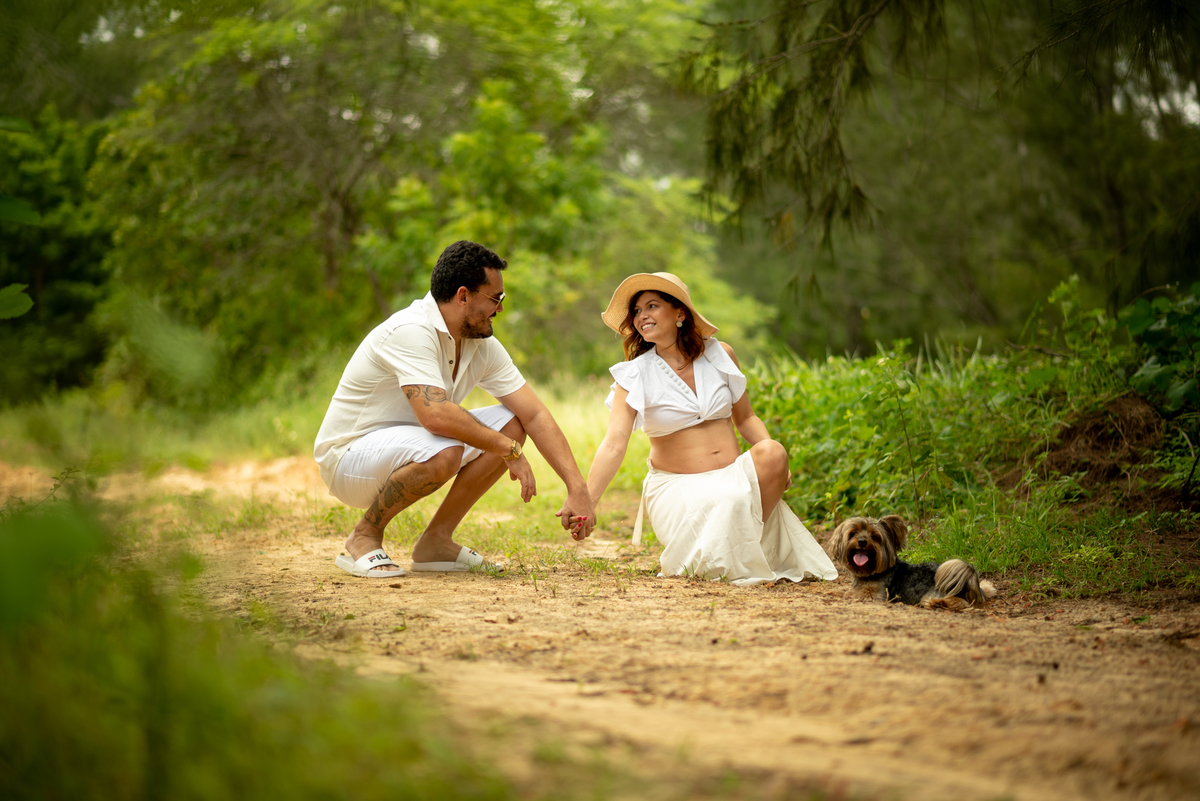 fotografia pet gestante em fortaleza
