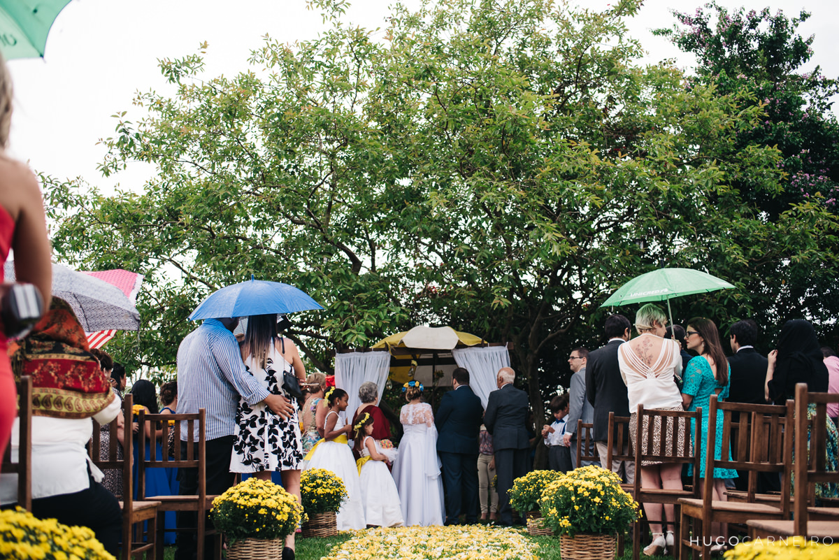 cerimonia ao ar livre