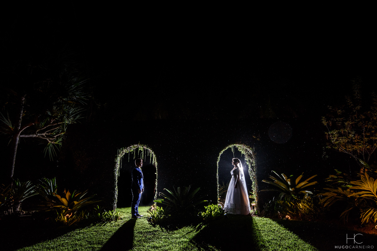 Fotos criativas dos noivos