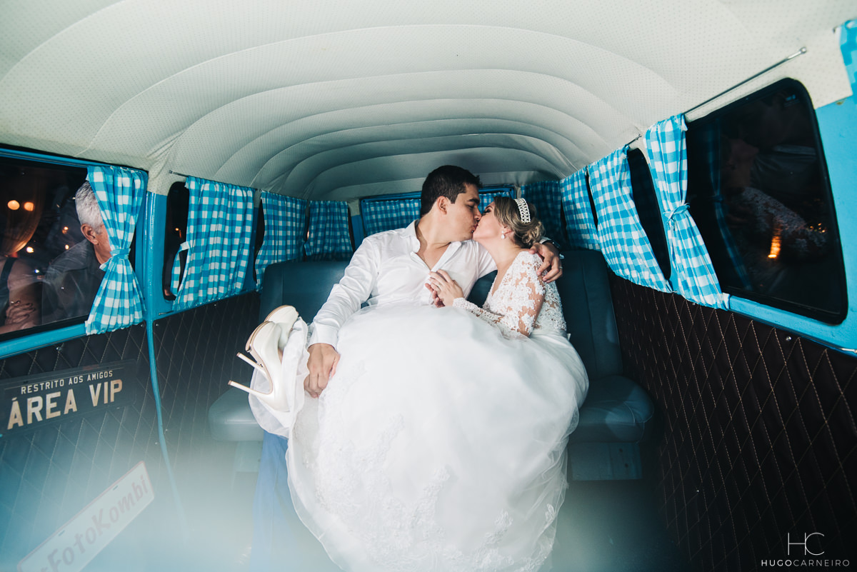 Fotos criativas de noivos