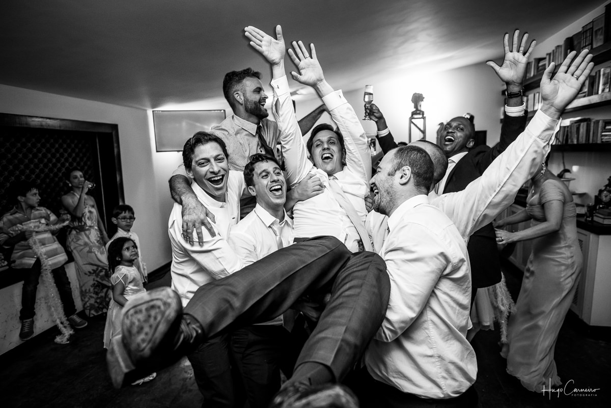 Diversão no casamento