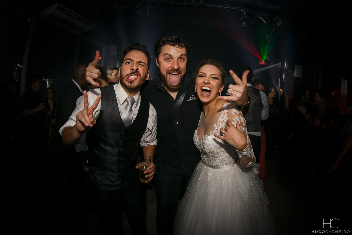 hugo carneiro e noivos