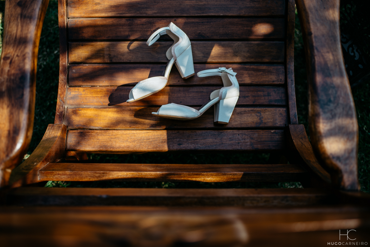 Sapatos da noiva