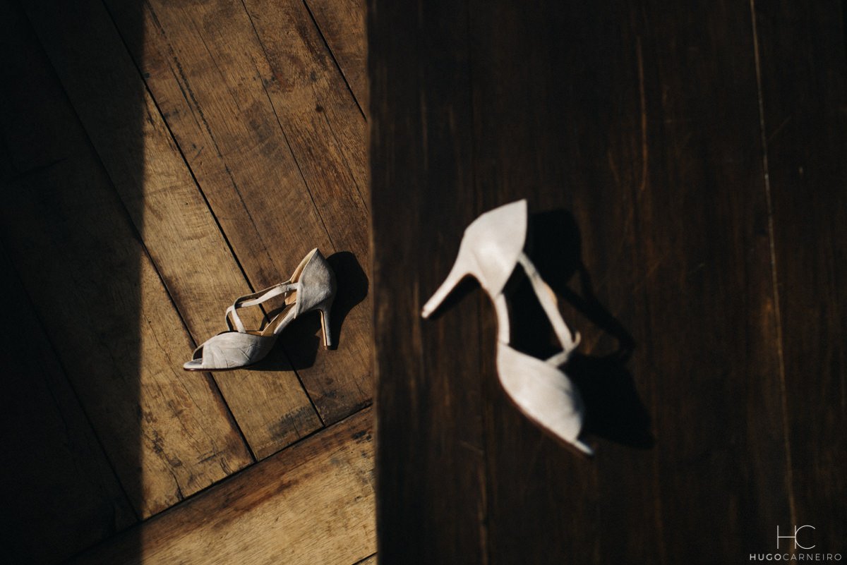 Sapatos da noiva
