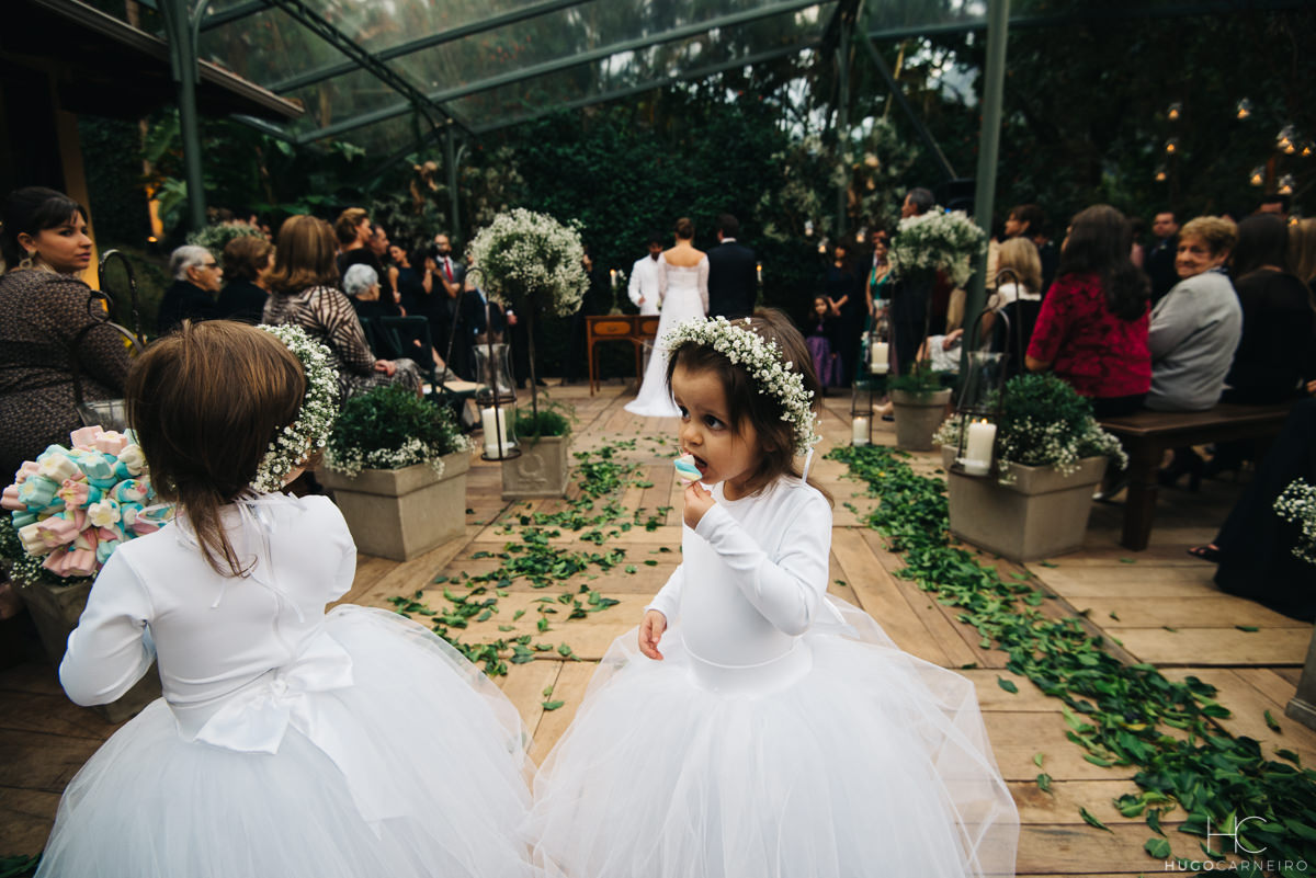 Daminhas em casamentos