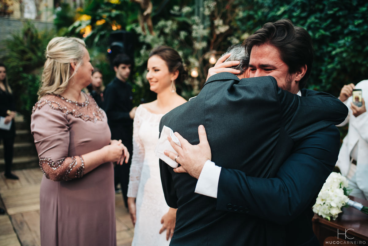 Fotos de casamento com emoção