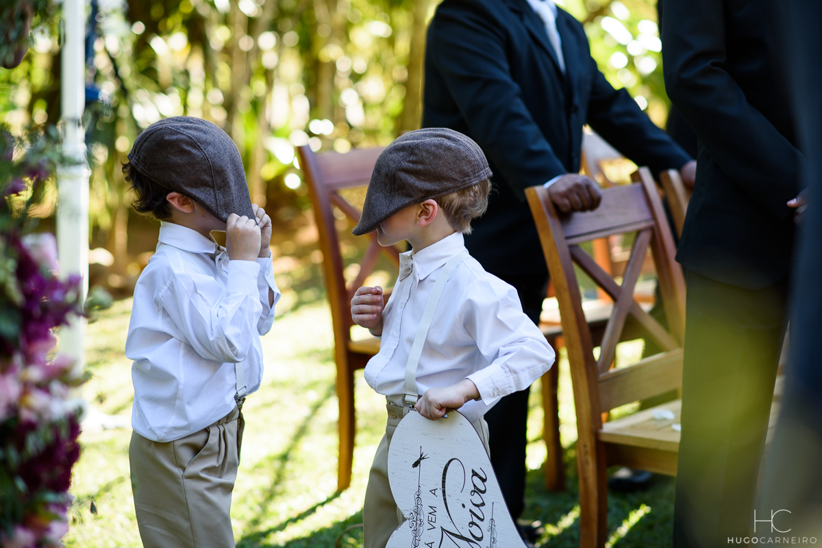 fotos de crianças em casamentos