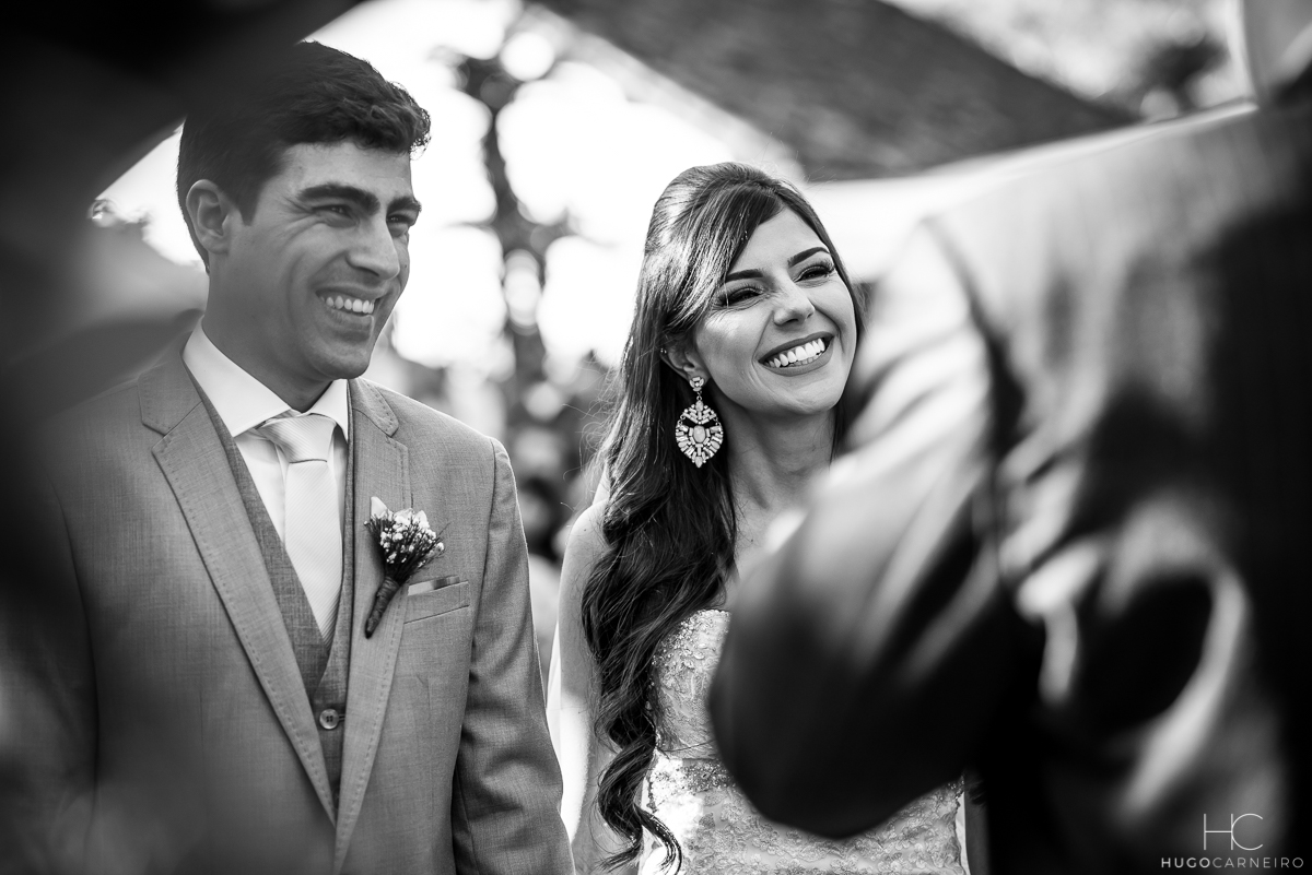 fotos de noivos na cerimônia