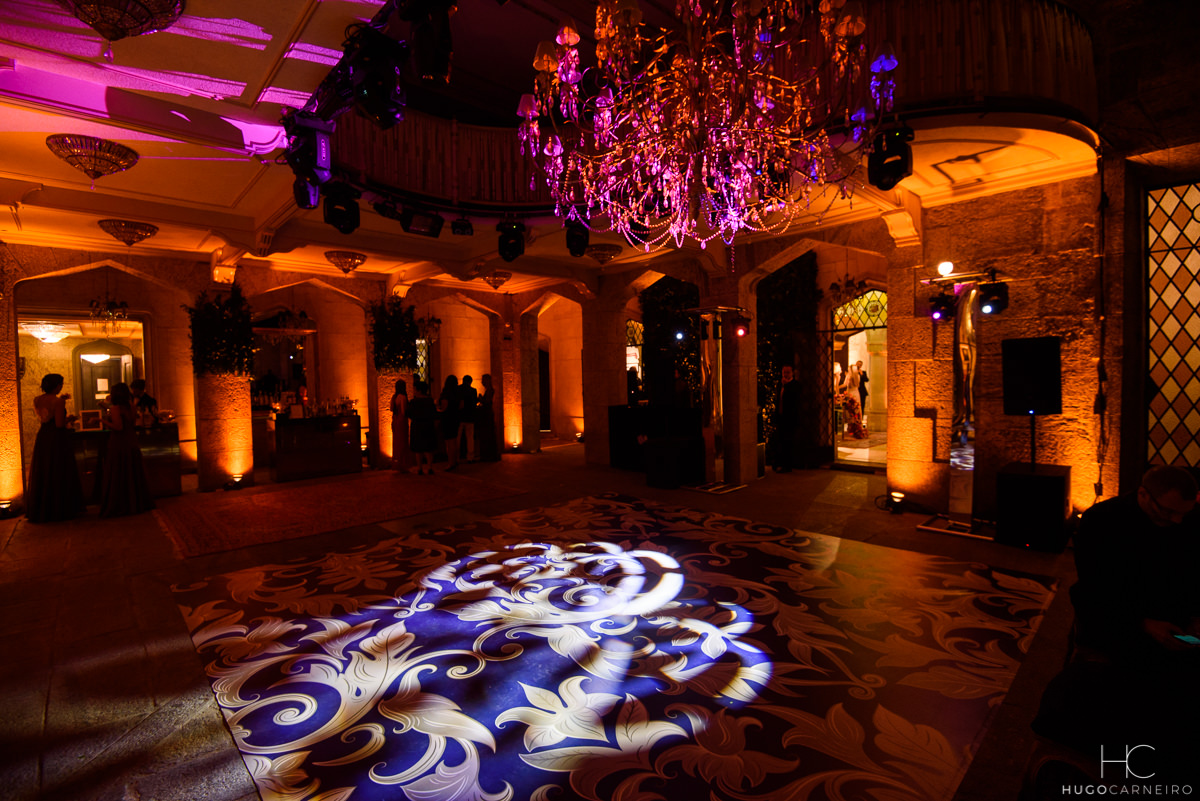 Pista de dança de casamento