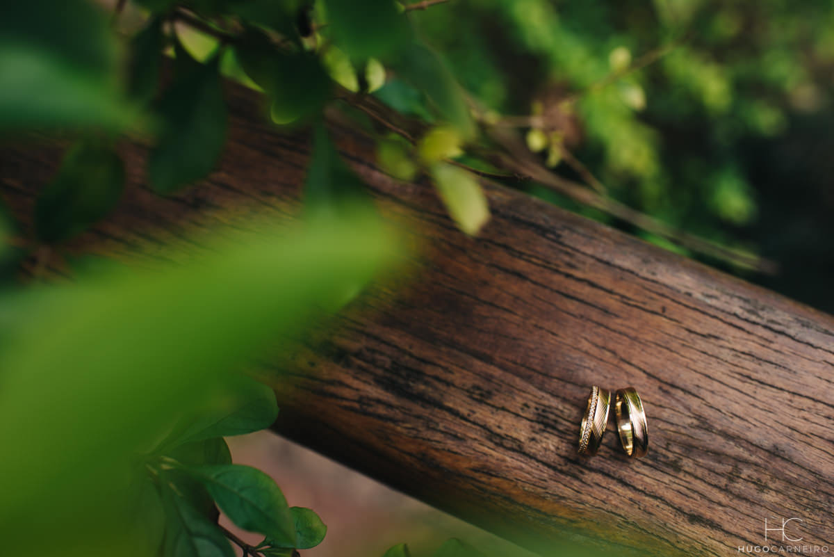 Alianças dos noivos