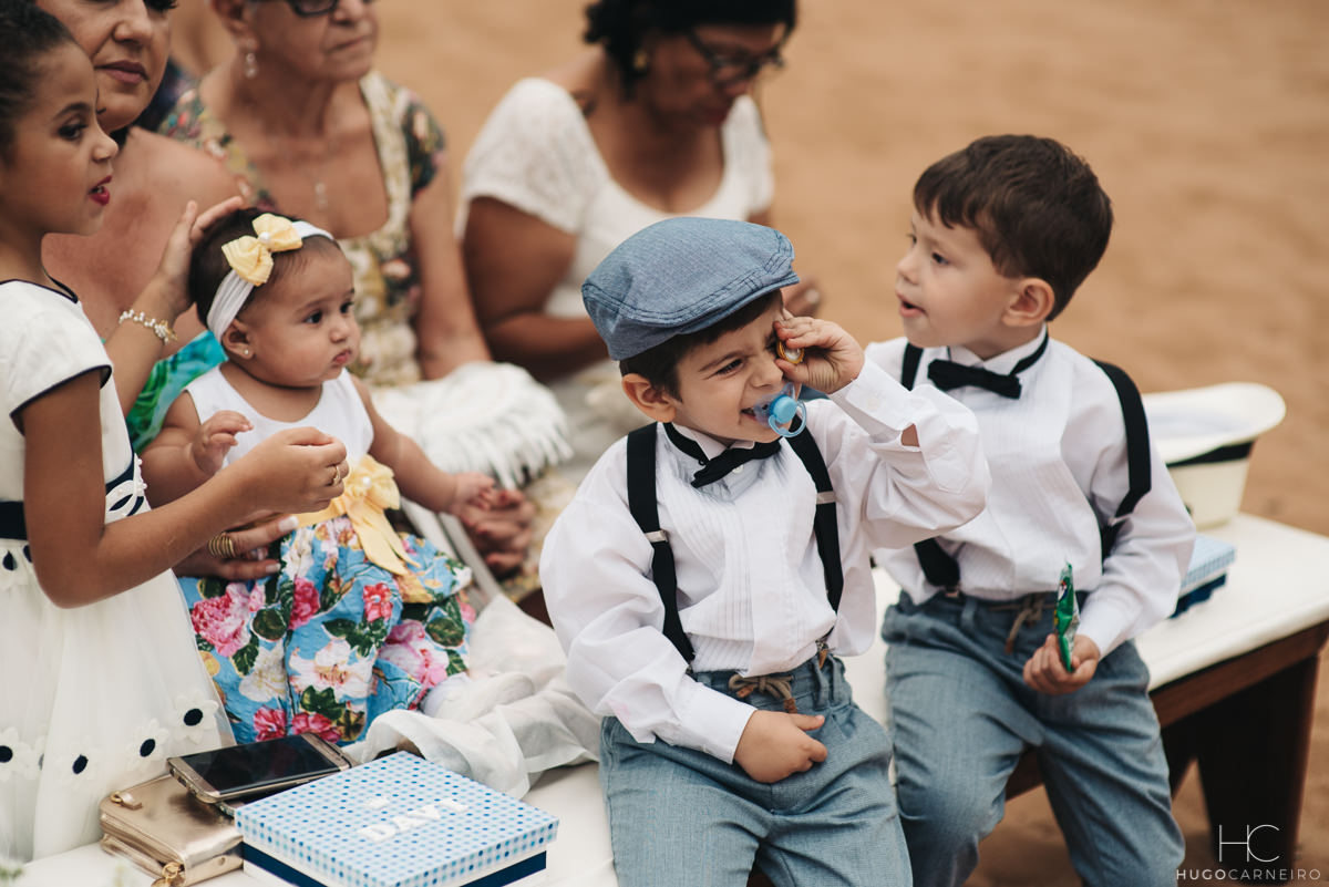 Crianças em casamento